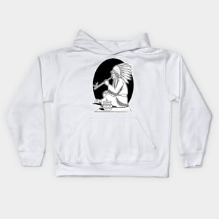 Pipe of peace truce Kids Hoodie